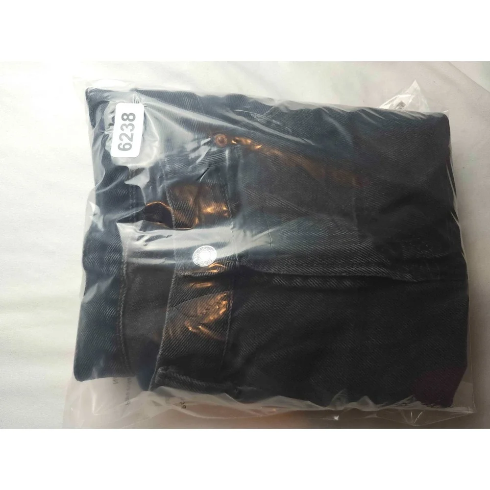 Levi's 550 Jeans Mens Size 34x28 Black Denim Relaxed Fit Straight Leg Casual